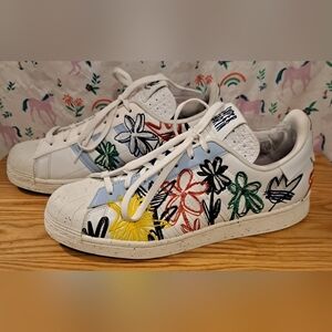 EUC Adidas Superstar Sean Wotherspoon SuperEarth Casual Athletic Sneaker SZ 9.5